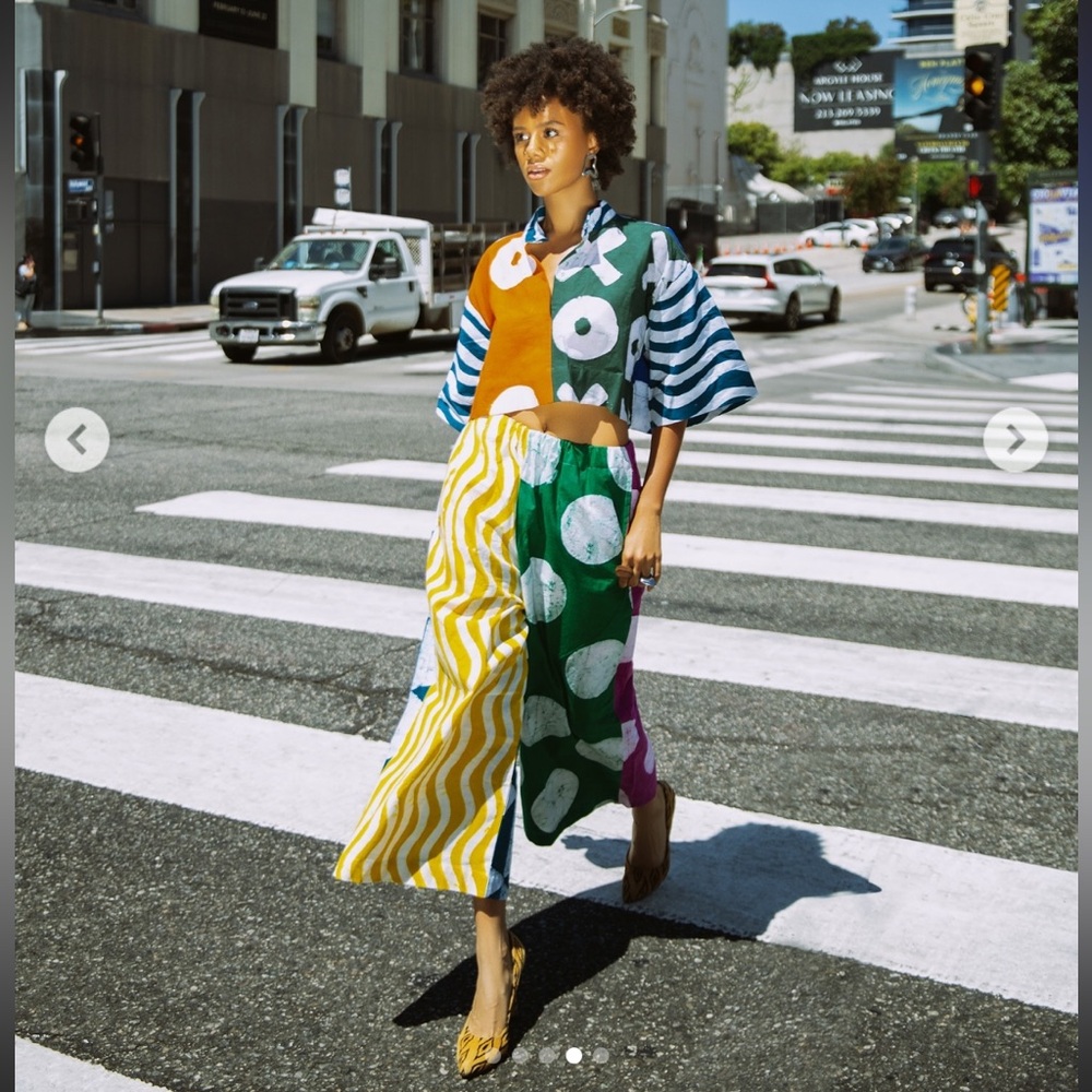 Dye Lab Mutiprint culottes